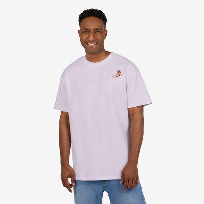 Oversize 280GSM Tee with Playful Graphic