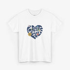 Grateful Heart Unisex Heavy Cotton Tee - Feel Good Apparel for Positivity Lovers