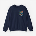 Summertime Vibe Unisex Heavy Crewneck Sweatshirt