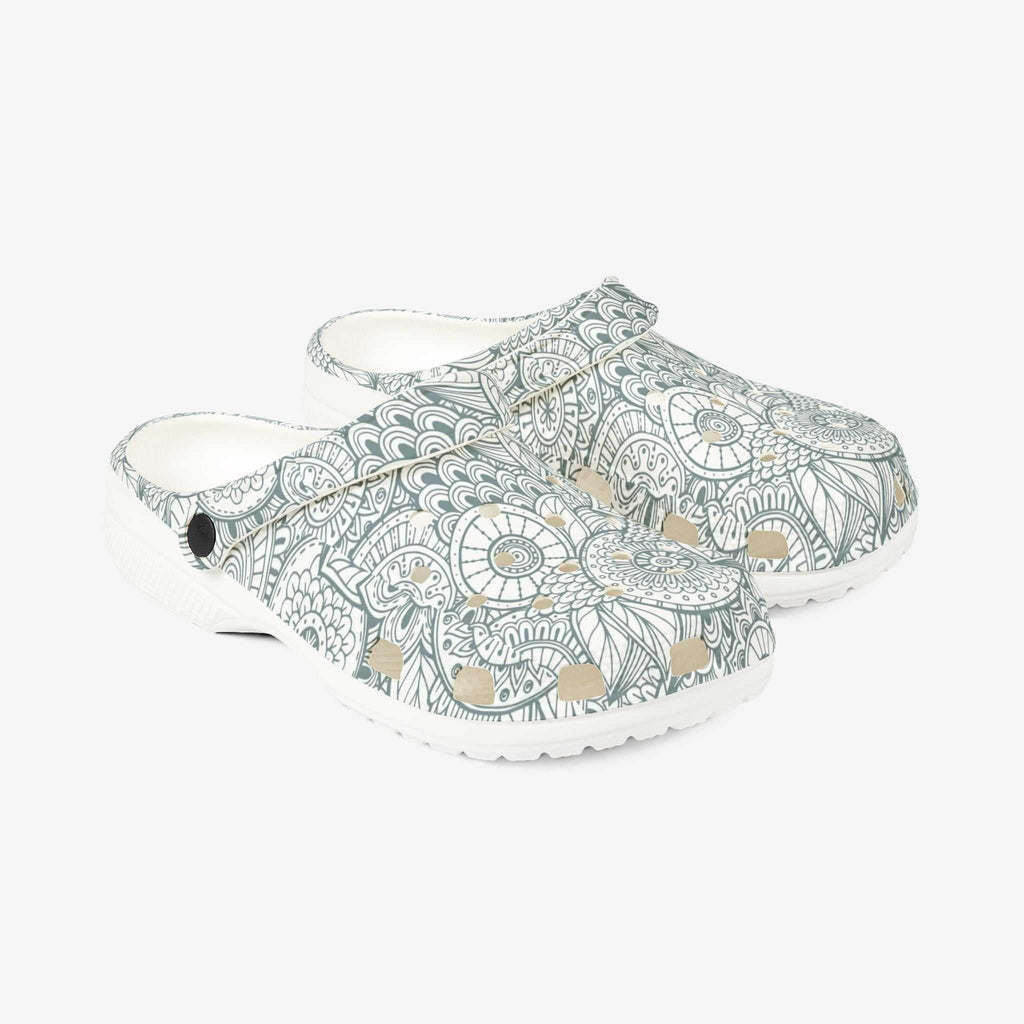 Floral EVA Foam Clogs - Comfortable & Stylish Garden Shoes