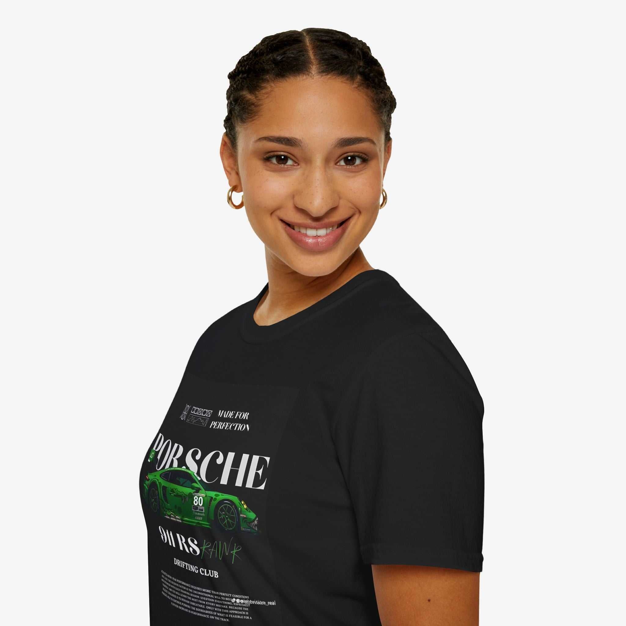 Porsche 911 RS Drifting Club Unisex Softstyle T-Shirt