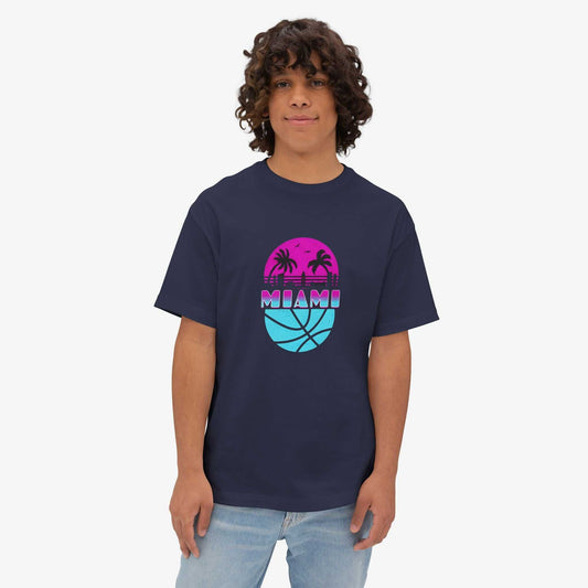 Miami Vibes Unisex Oversized Boxy Tee