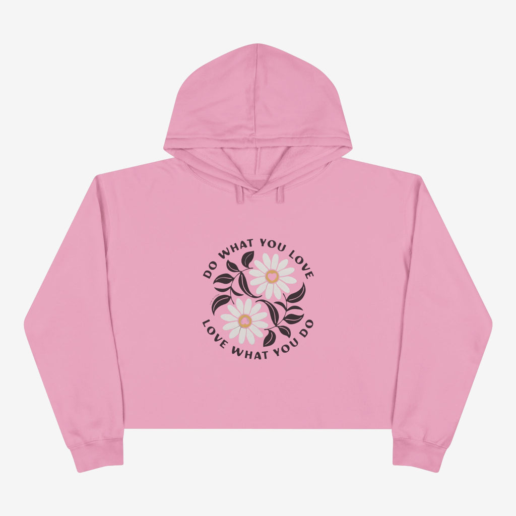 Do What You Love Crop Hoodie