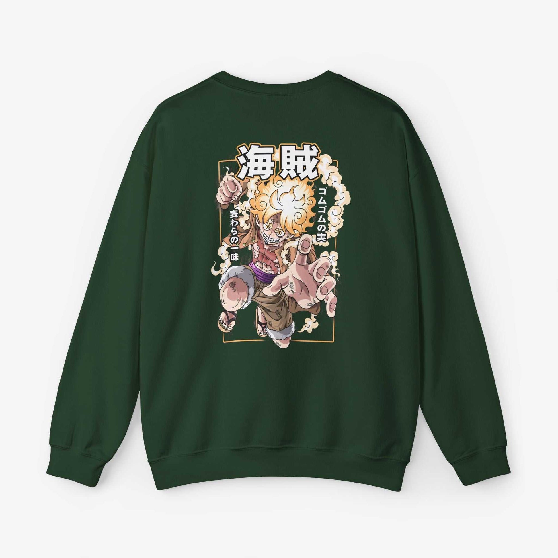 Unisex Sweatshirt - Bold Anime Inspired Design
