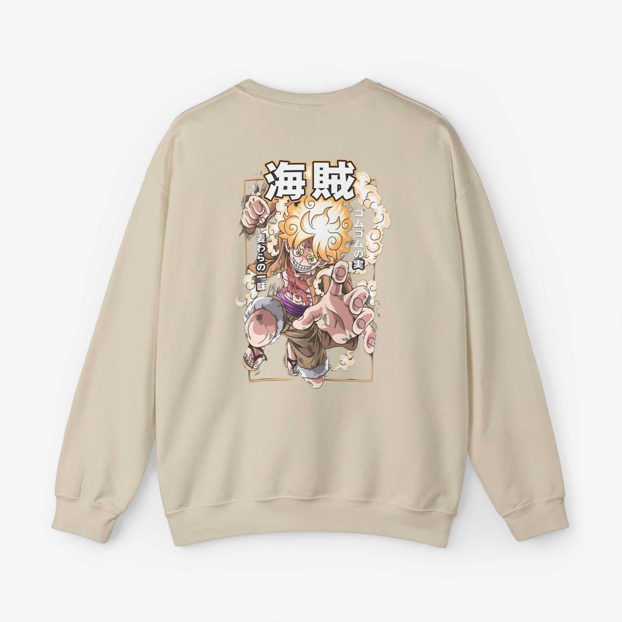 Unisex Sweatshirt - Bold Anime Inspired Design