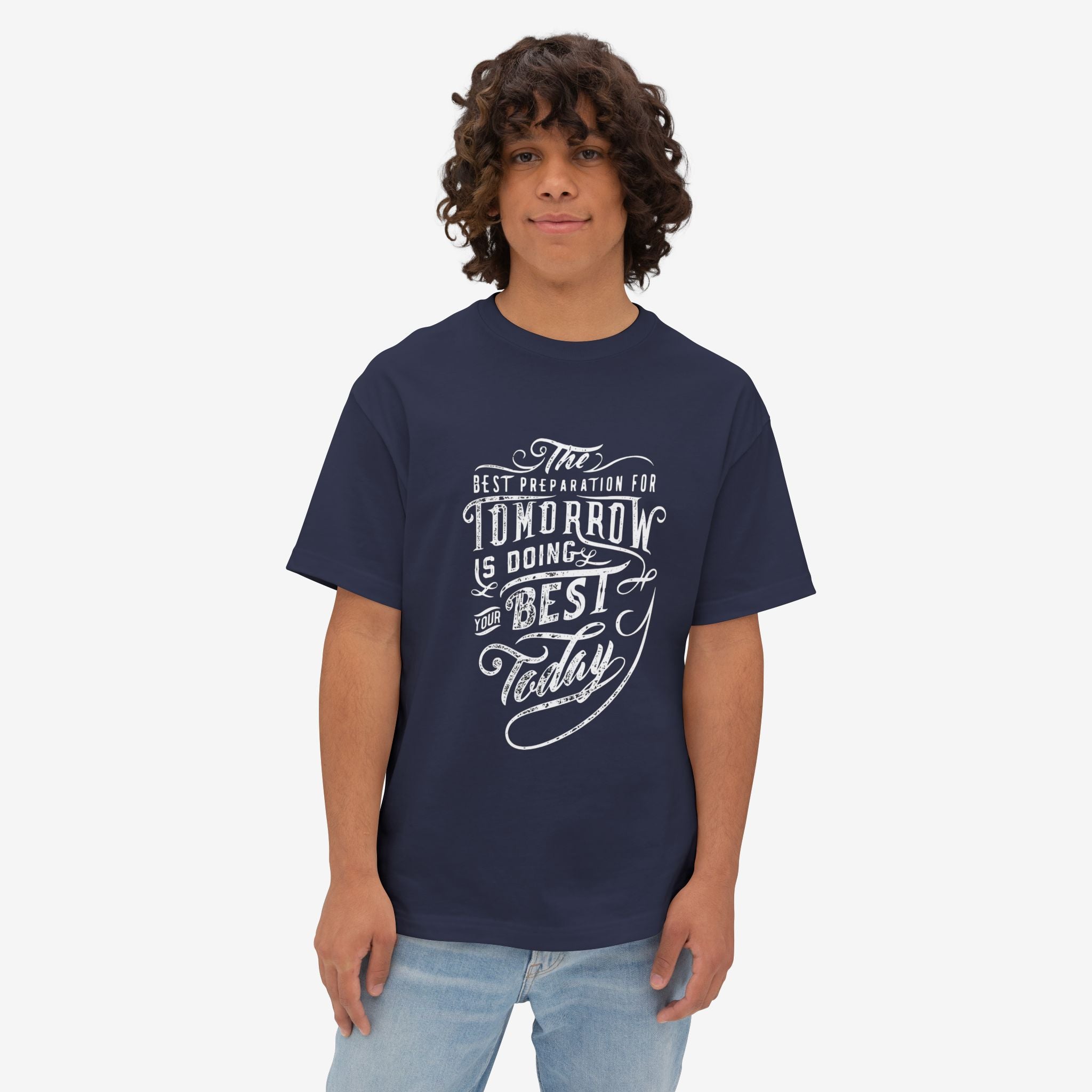 Inspirational Unisex Oversized Boxy Tee