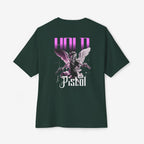 Oversized Tee - "Hold Pistol" Graphic T-Shirt