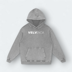 Snow Washed Loose Cotton Hoodie
