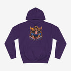 One Piece Luffy Custom Hoodie Purple XS 