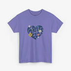 Grateful Heart Unisex Heavy Cotton Tee - Feel Good Apparel for Positivity Lovers