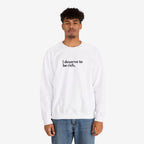 I Deserve to Be Rich Crewneck Sweatshirt - Unisex Heavy Blend™