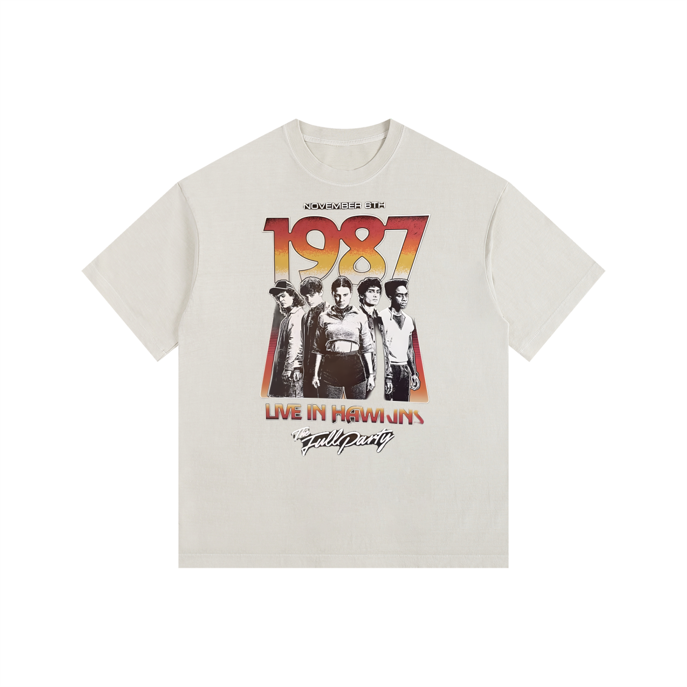 Vintage Washed Oversized Cotton T-Shirt