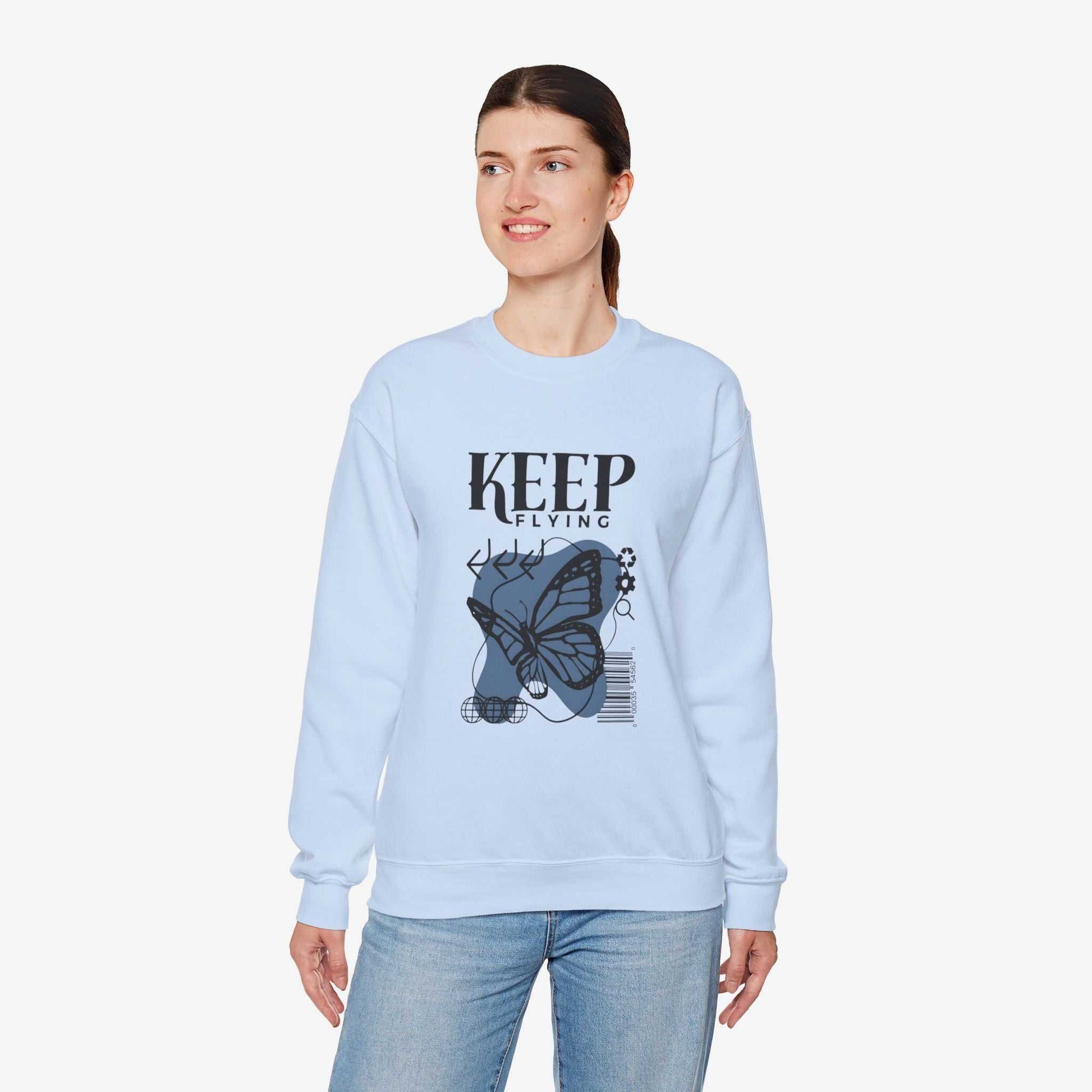 Keep Flying Unisex Crewneck Sweatshirt