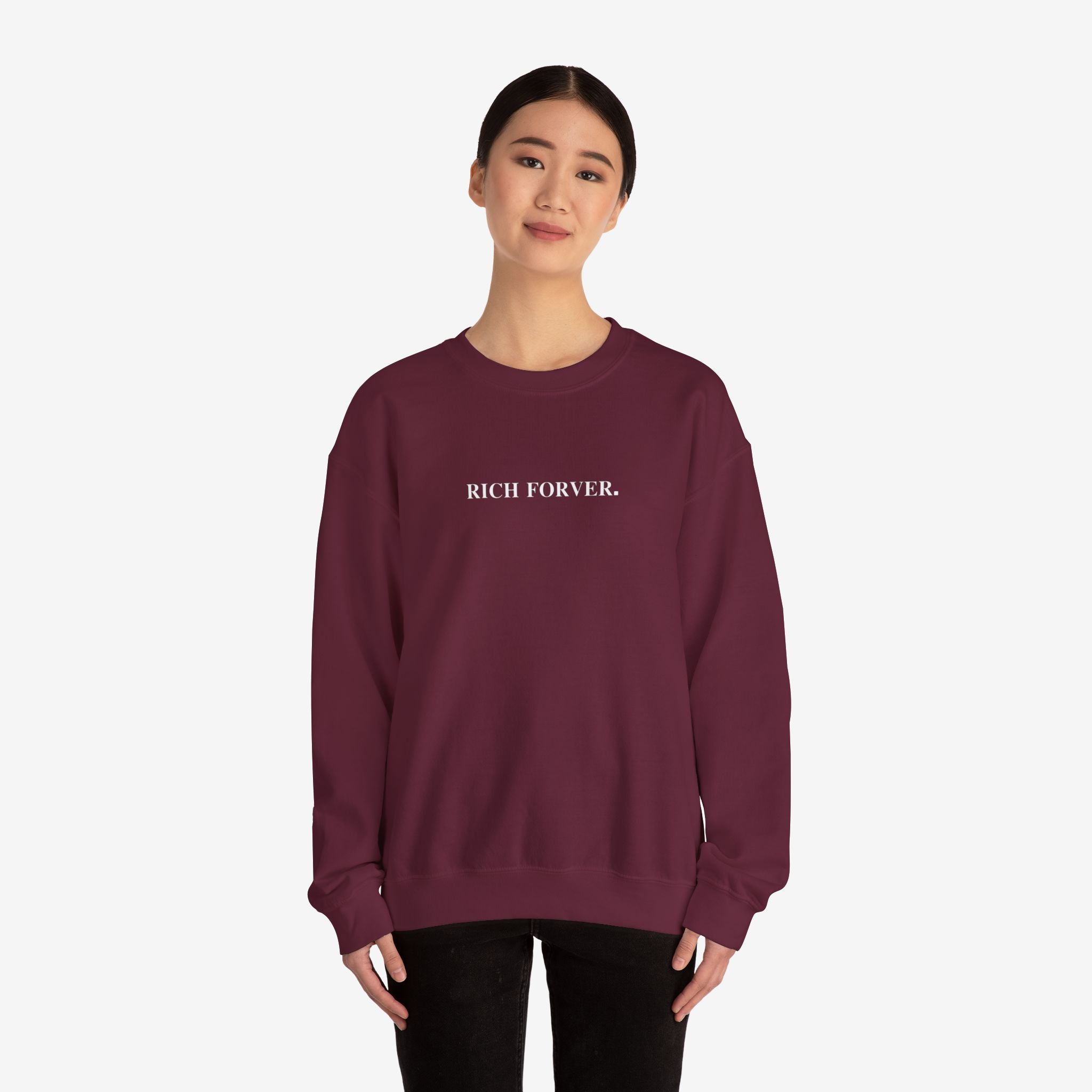 Rich Forever & Make More Mistakes Unisex Crewneck Sweatshirt