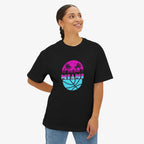 Miami Vibes Unisex Oversized Boxy Tee