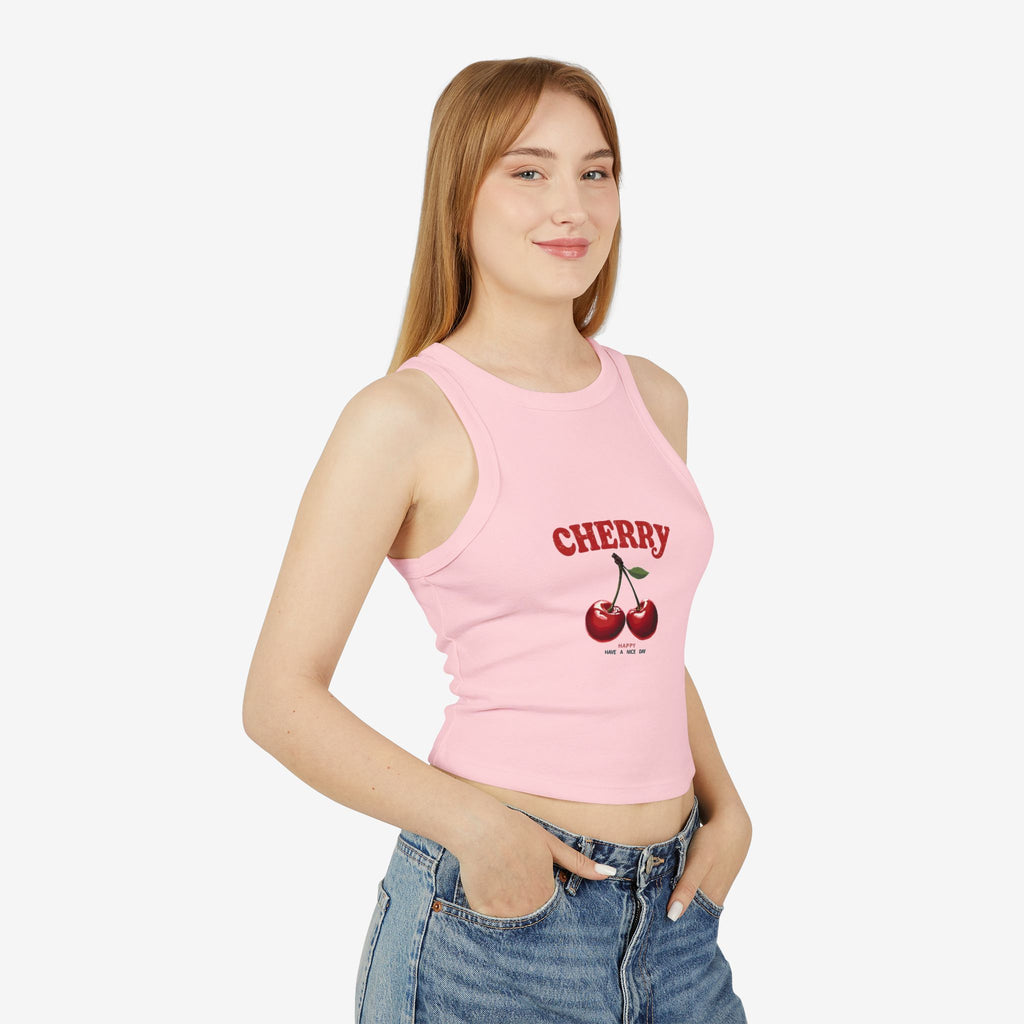 Cherry Print Tank Top