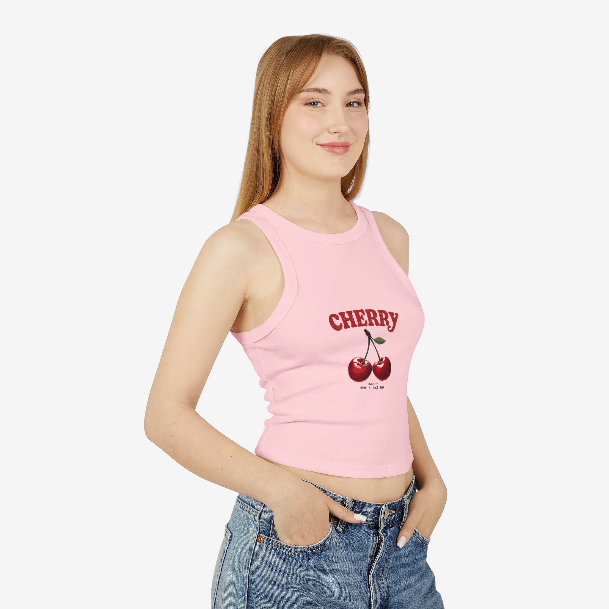 Cherry Print Tank Top