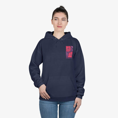 Eco-Friendly Floral God is Good Hoodie - Unisex Pullover Sweatshirt