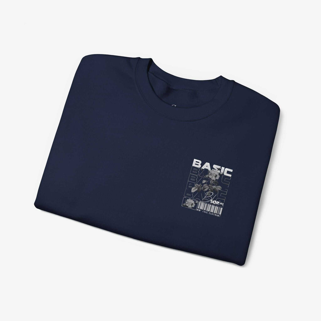 Unisex Heavy Blend™ Crewneck Sweatshirt - BASIC Graphic Tee for Casual Style