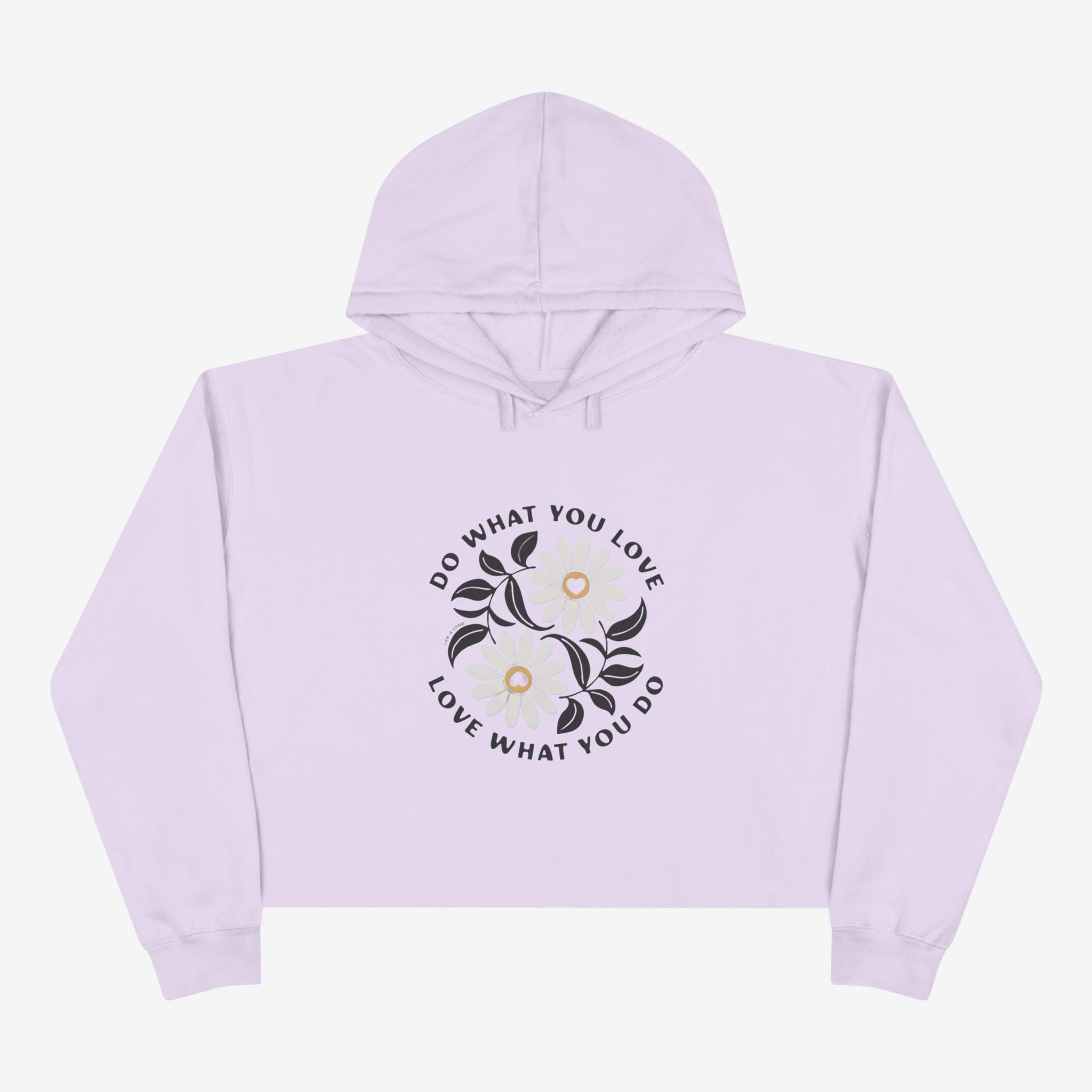 Do What You Love Crop Hoodie