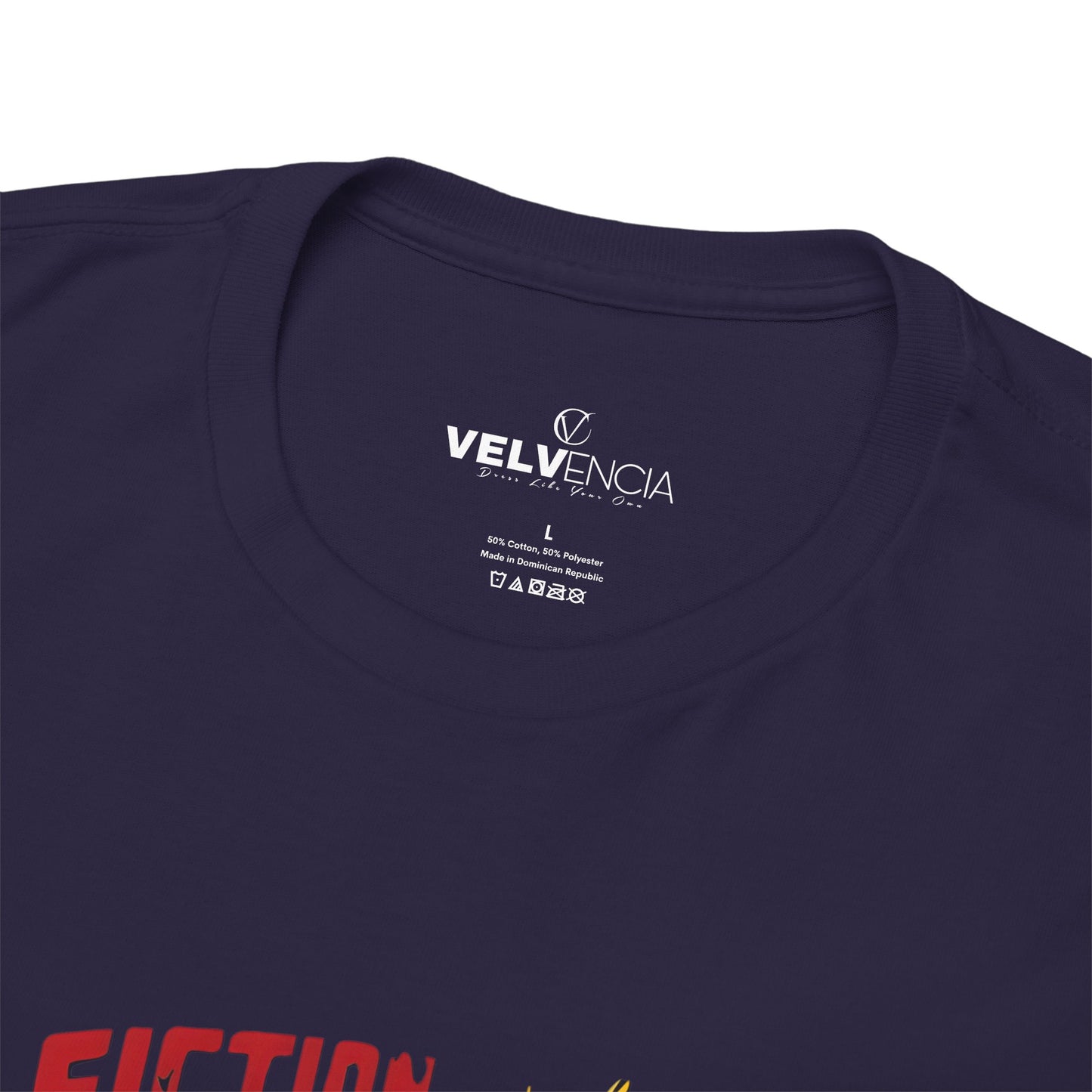 Unisex Heavy Cotton Tee - Fiction Reveals Truth Graphic Shirt