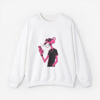 PINKY PANTHER Sweatshirt S White 