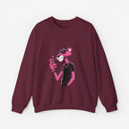 PINKY PANTHER Sweatshirt S Maroon 