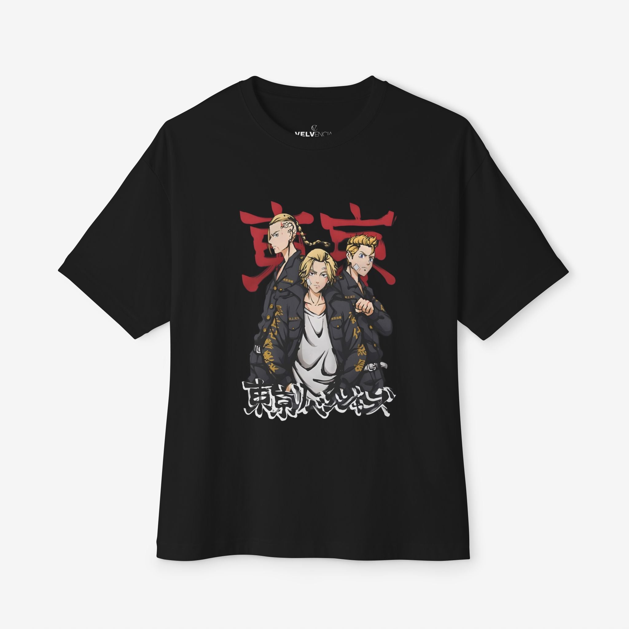 Anime-Inspired Oversized Boxy Tee