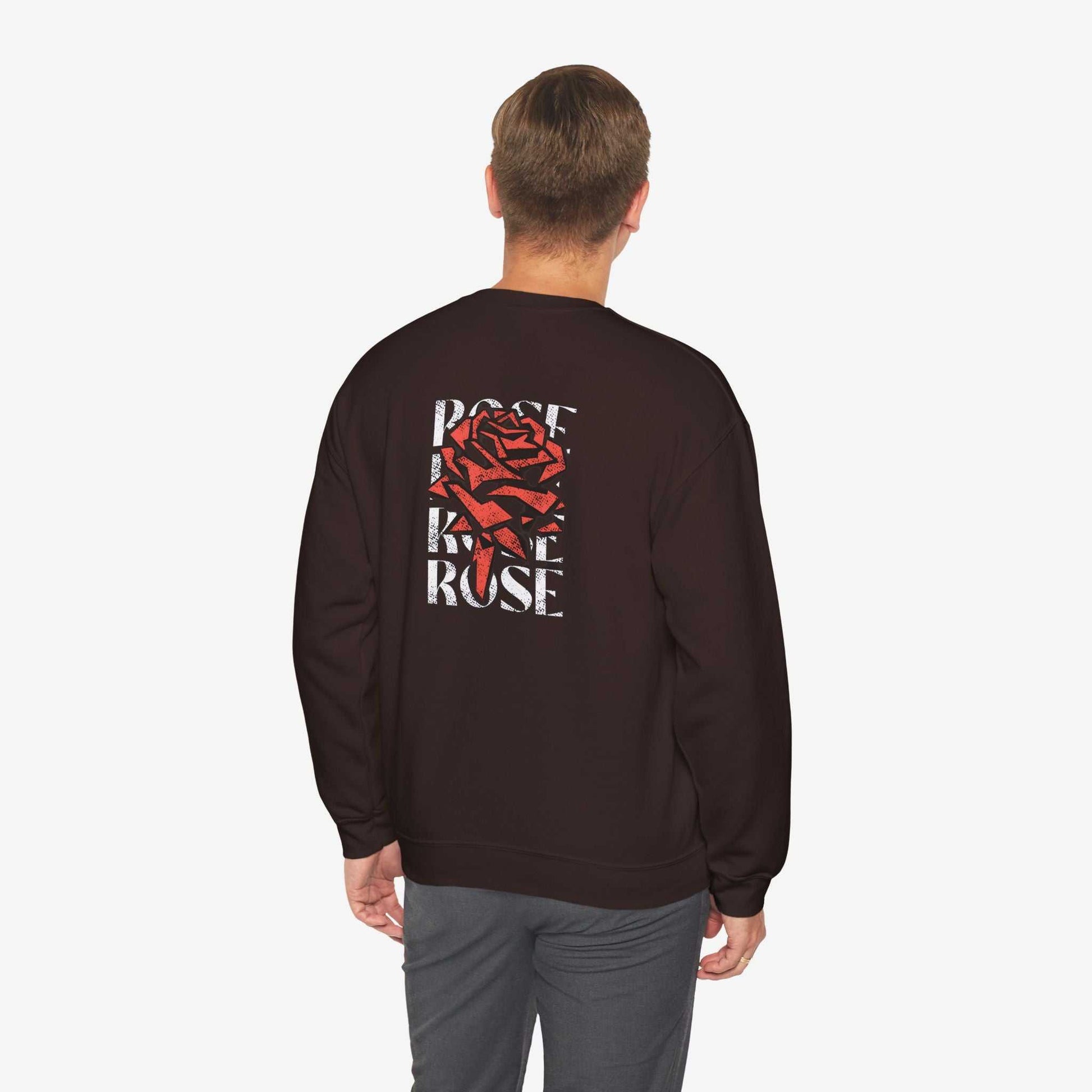 Rose Graphic Unisex Crewneck Sweatshirt