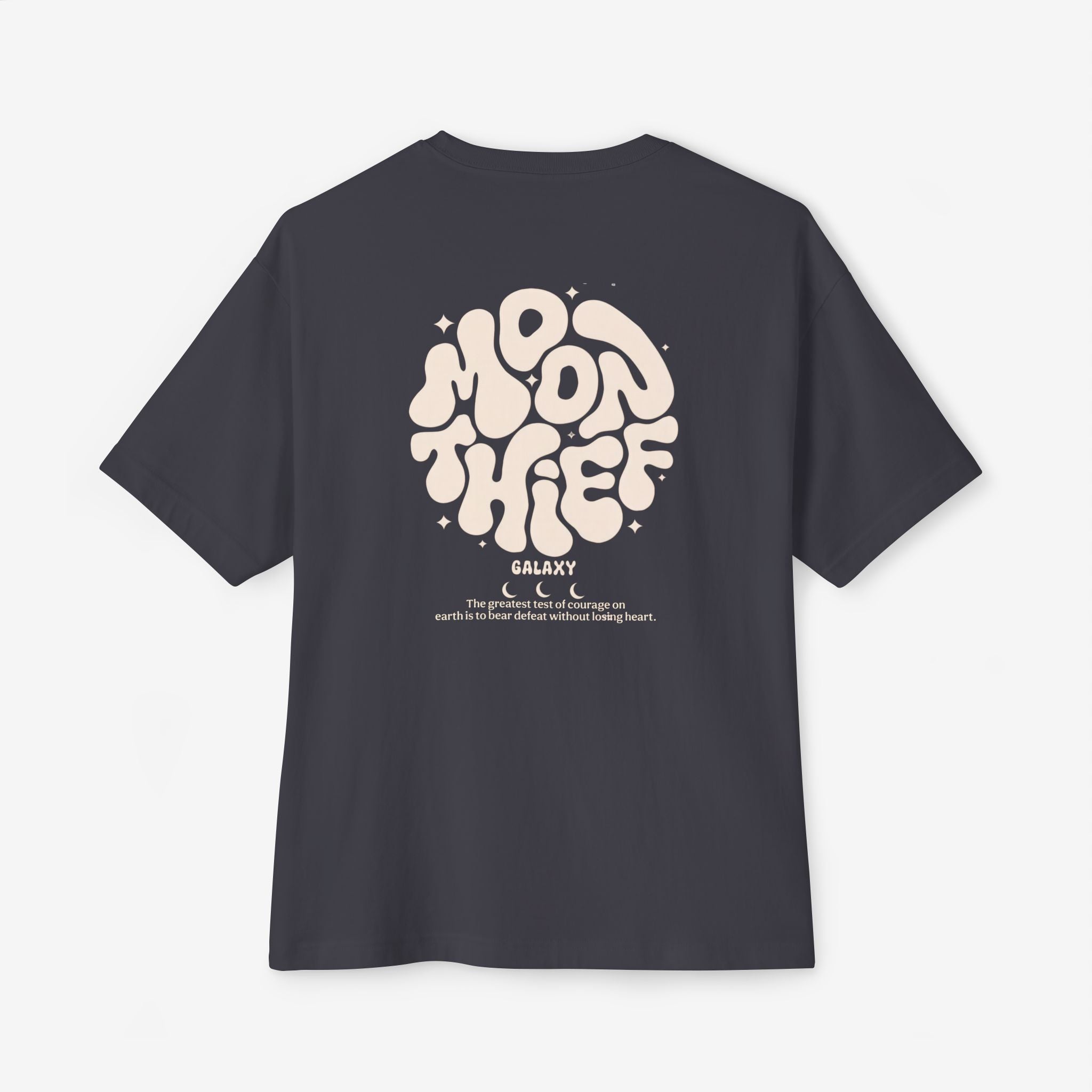 Moon Thief Design Oversized Tshirt