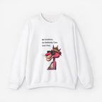 Be Useless Crewneck Sweatshirt - Fun & Comfy Unisex Sweatshirt with Quirky Design