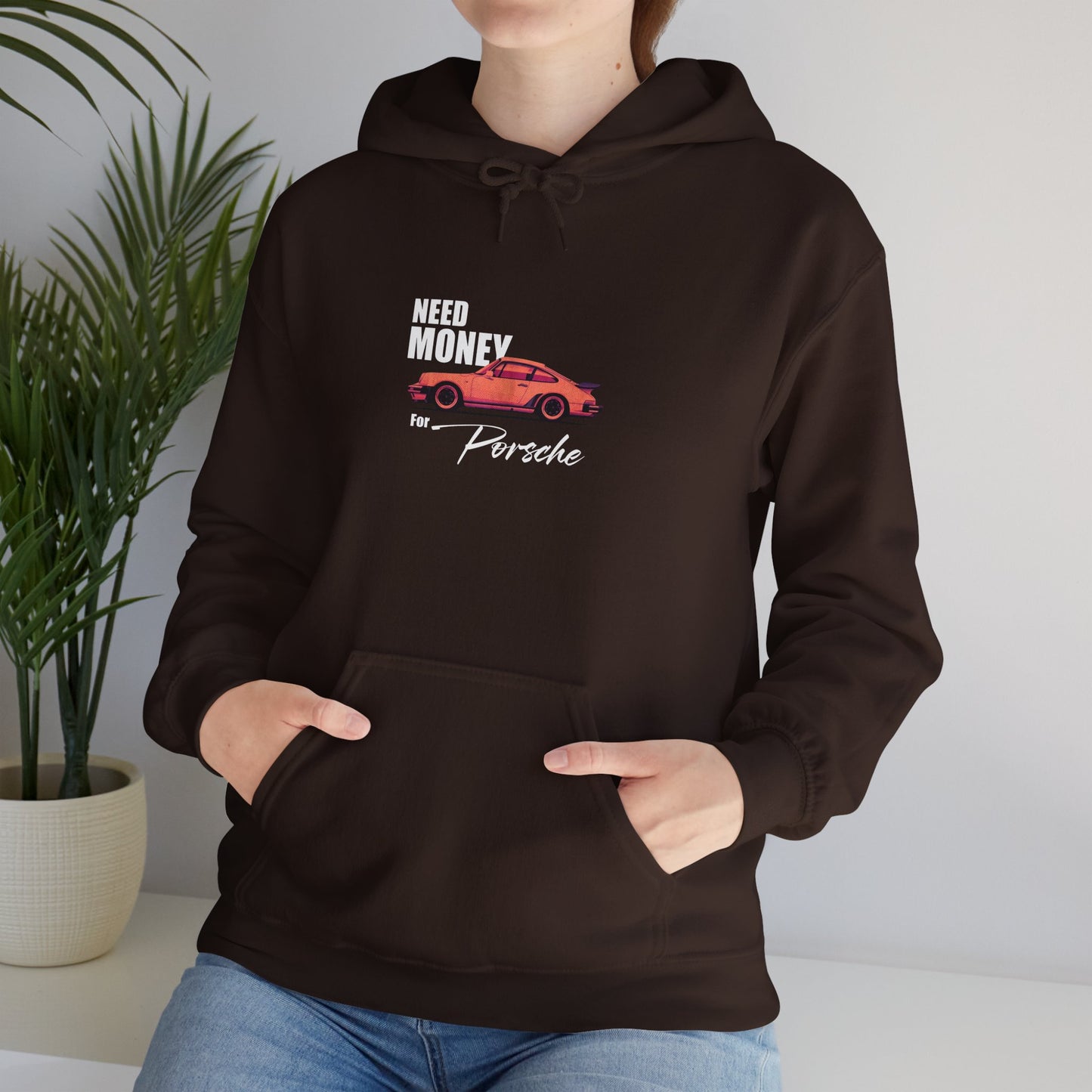 Porsche Enthusiast Hoodie - Need Money for Porsche 911 Design
