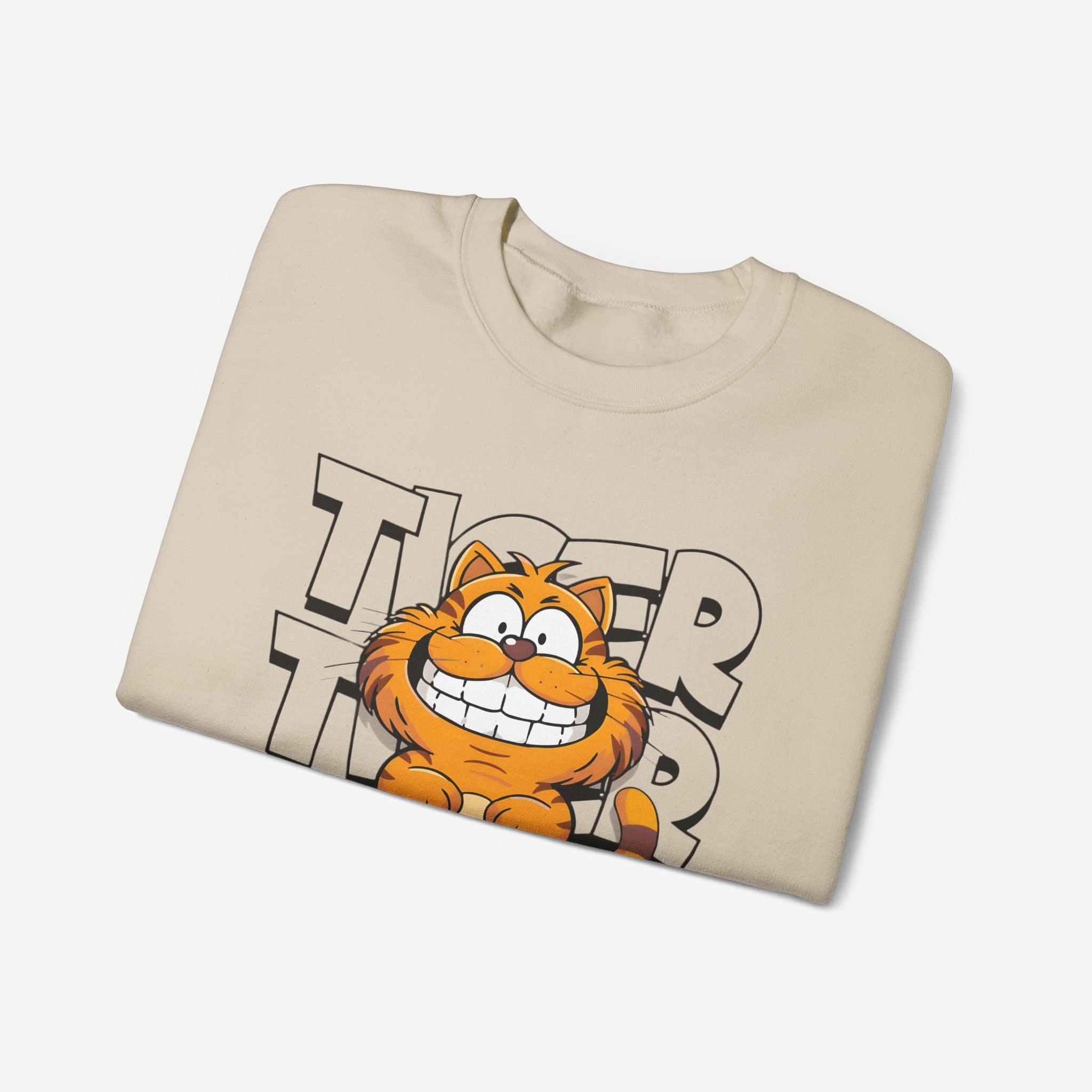 Tiger Cartoon Sweatshirt 
