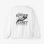 Create a Kinder Planet Sweatshirt - Unisex Crewneck for Comfort and Kindness