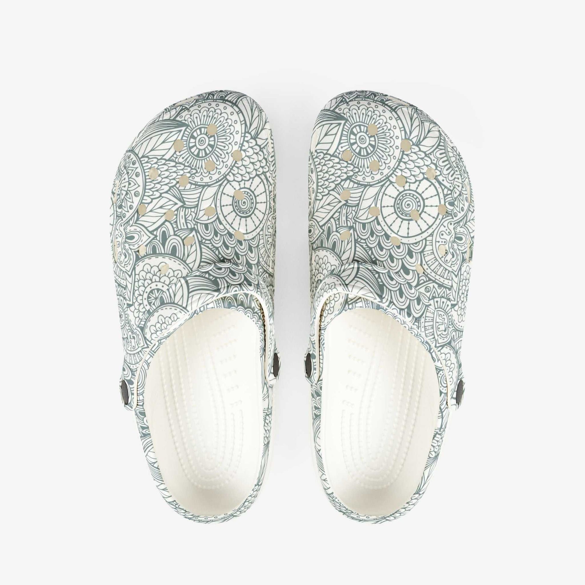 Floral EVA Foam Clogs - Comfortable & Stylish Garden Shoes
