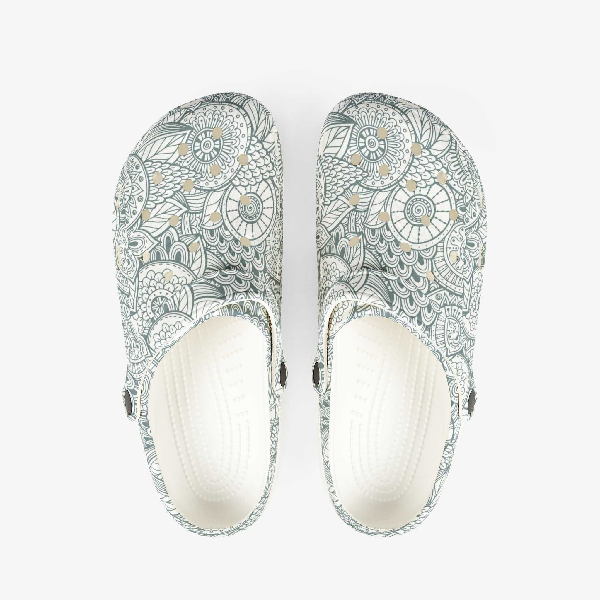 Floral EVA Foam Clogs - Comfortable & Stylish Garden Shoes