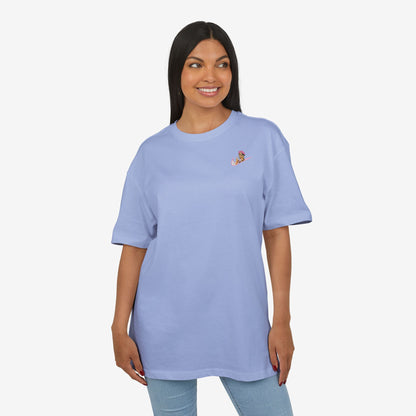 Oversize 280GSM Tee with Playful Graphic