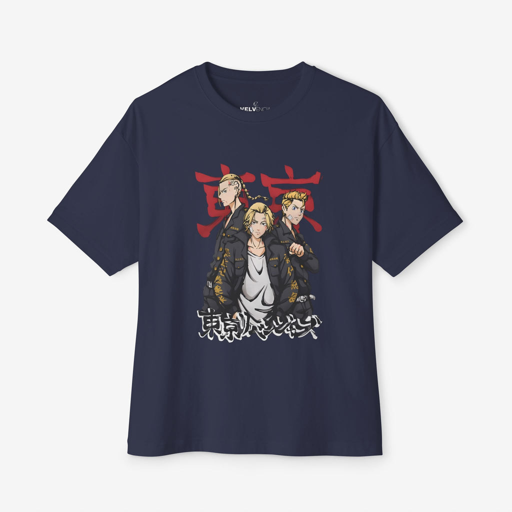 Anime-Inspired Oversized Boxy Tee