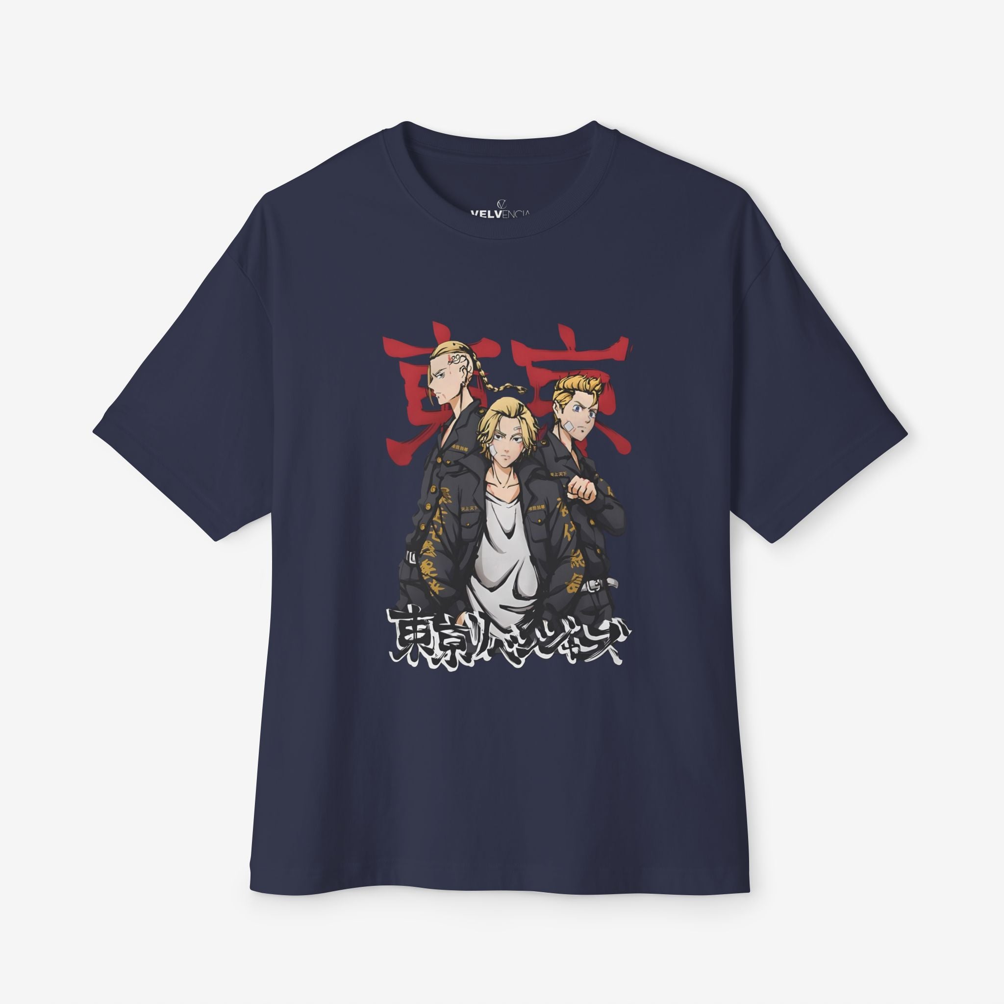 Anime-Inspired Oversized Boxy Tee