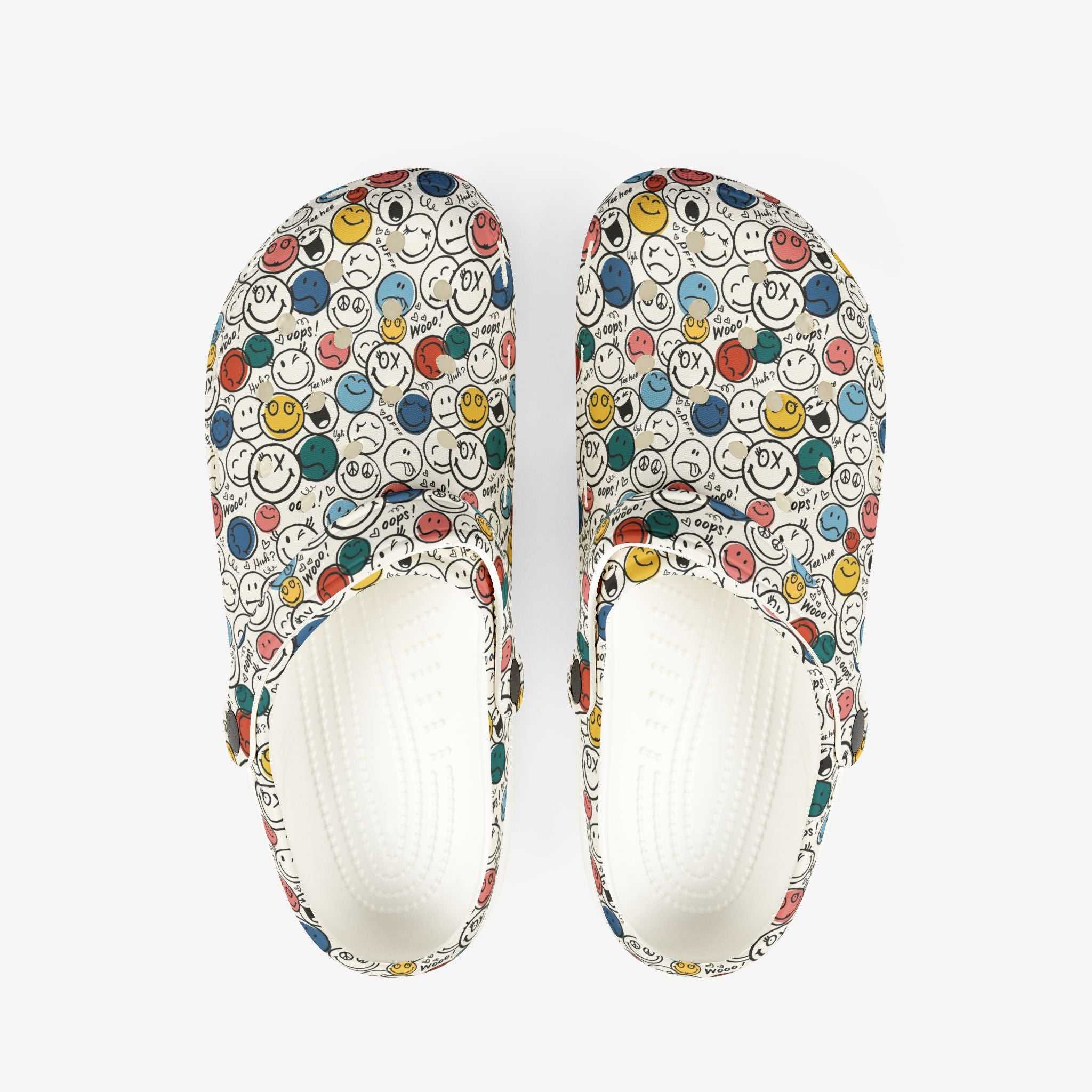 Smile emojis Men's Clogs