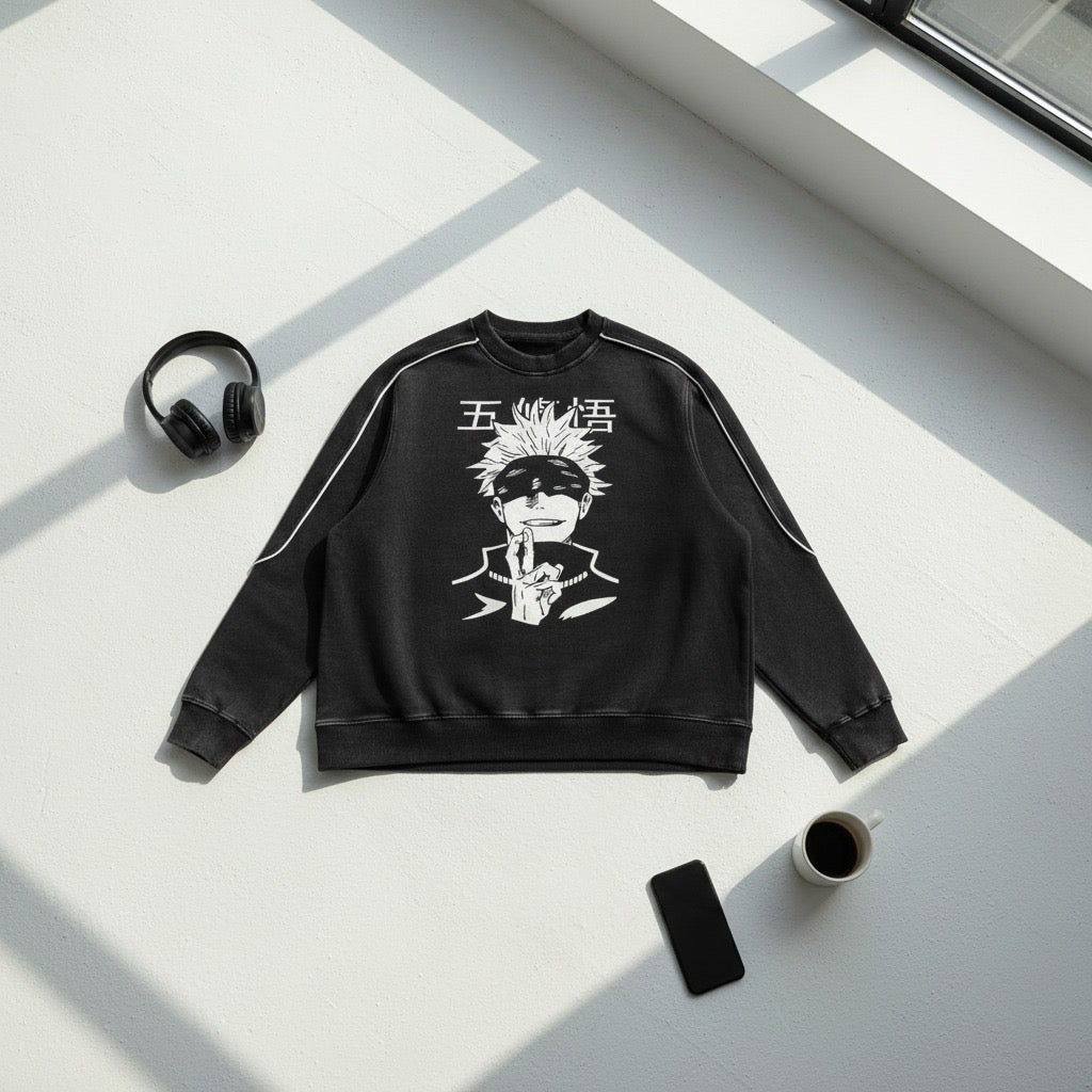 Gojo Satoru Graphic Sweatshirt