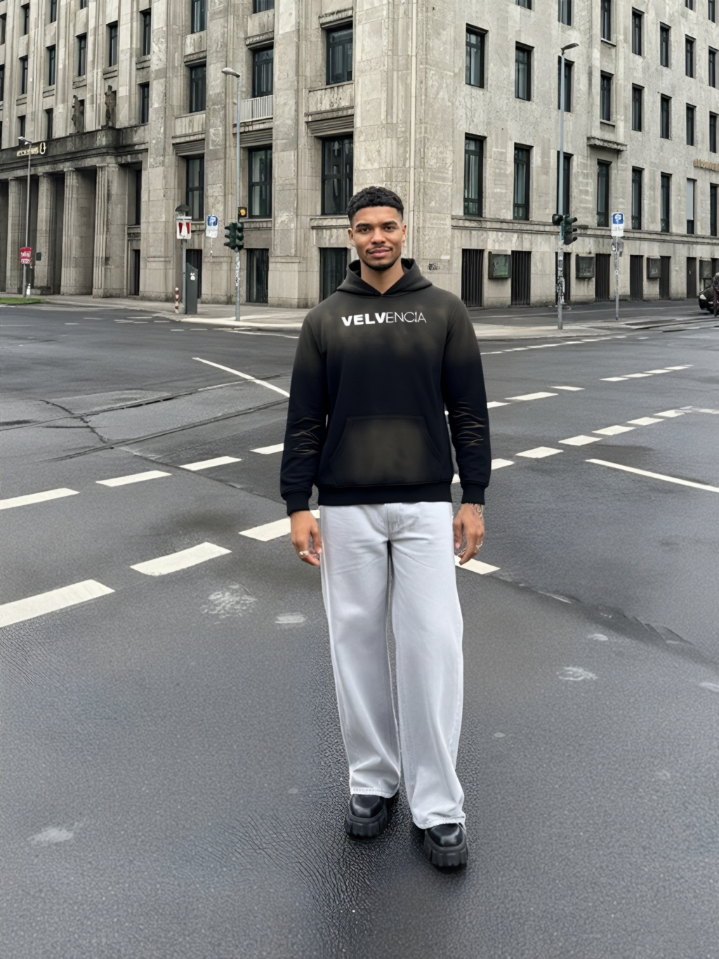 Sunfade Fleeced Hoodie