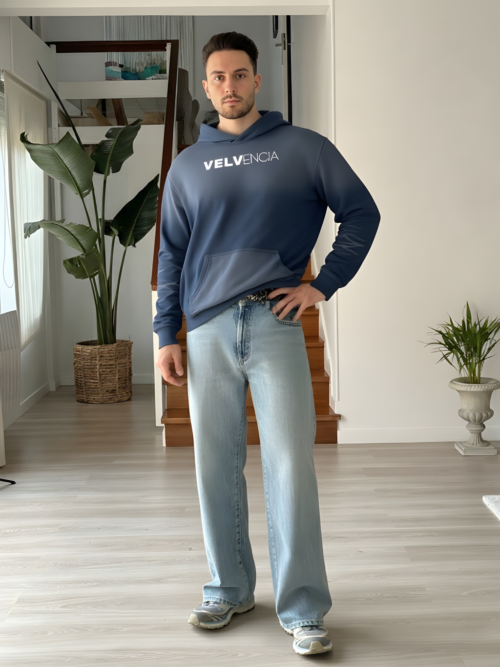 Sunfade Fleeced Hoodie