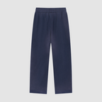 Navy blue pants on a white background