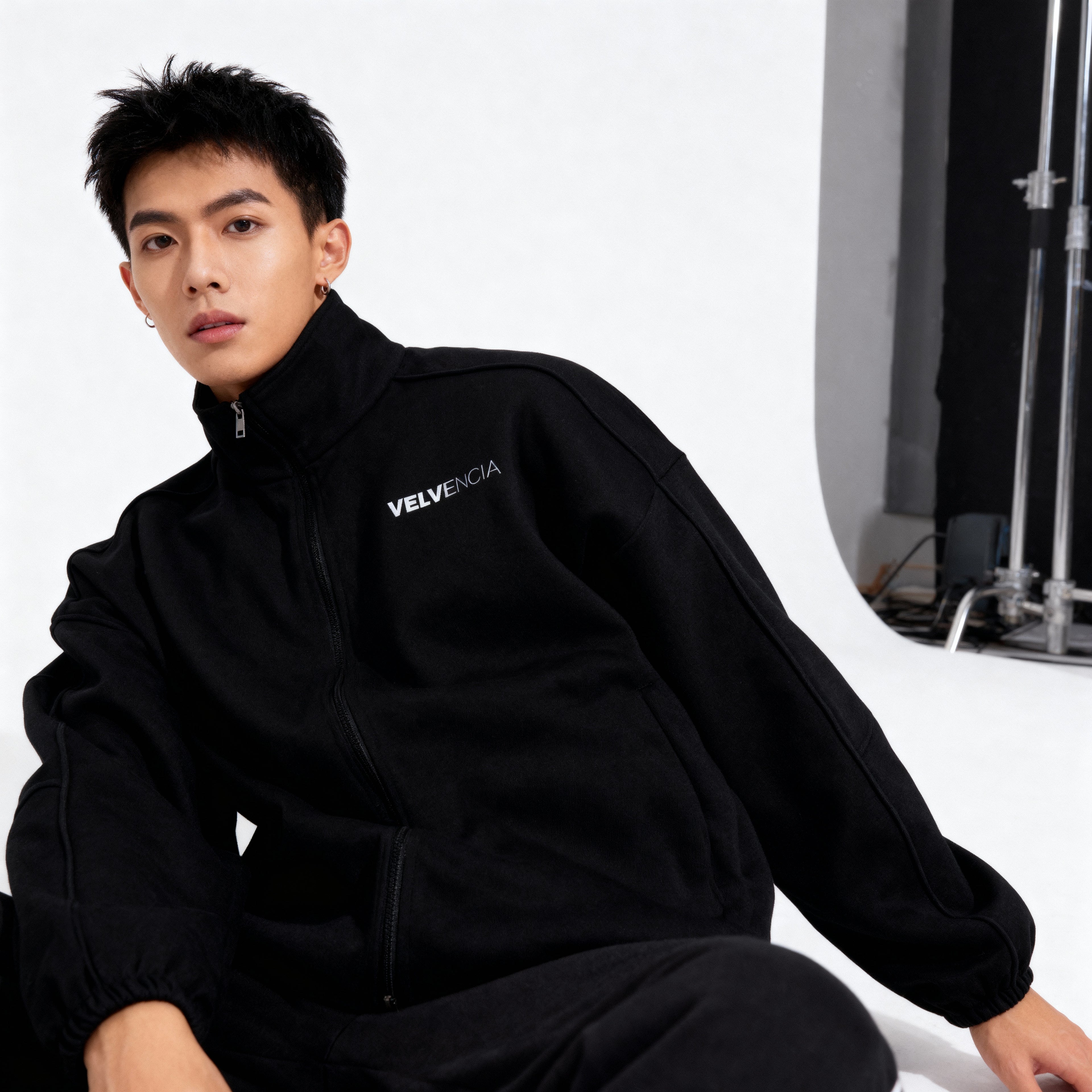 Essential Heavyweight Stand Collar Jacket