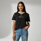 Contrast-Stitched Cotton T-Shirt