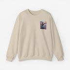 Anime both side Sweatshirt Crew neckDTGEmbroidery