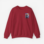 Anime both side Sweatshirt Crew neckDTGEmbroidery
