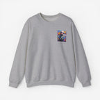 Anime both side Sweatshirt Crew neckDTGEmbroidery