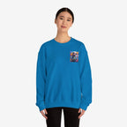 Anime both side Sweatshirt Crew neckDTGEmbroidery